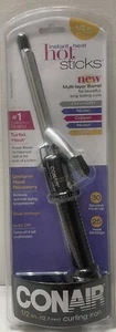 Conair 1/2 In Curling Iron Auto Off 30 Second Heat Turbo Hot Sticks Multi Layer - Picture 1 of 7
