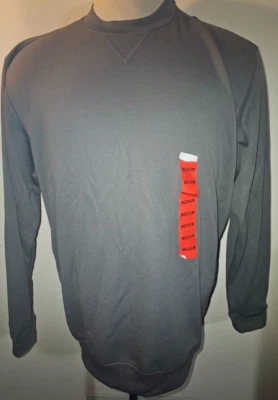 Top pulóver de manga larga gris playa guijarro para hombre talla mediana Foto 1 de 3