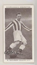 1939 Churchman's Association Footballers Series 2 Tobacco Bobby Davidson #12