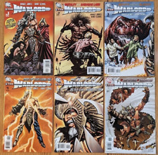Lot of six Warlord comics 2006 Bruce Jones, Bart Sears 1 2 3 4 5 6