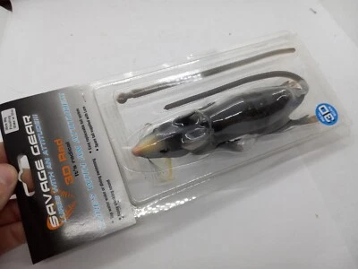 Señuelo almizcle Savage Gear Rad gris Topwater Wake Bait 12" Foto 1 de 2