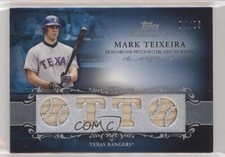 2009 Topps Sterling Career Chronicles Relics Quad /25 Mark Teixeira #4CCR-35