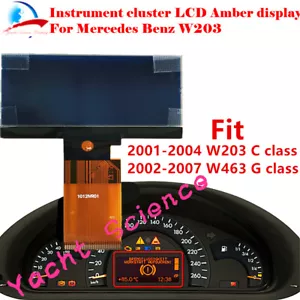 Mercedes C class W203 Pixel Repair replacement LCD screen - Picture 1 of 3