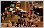 Cable Car Turntable On Powell And Market Streets San Francisco CA Postcard N284