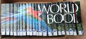 Lot 21 World Book Encyclopedia 2013 (Vol. 1~20 & 22) Ex-librar Missing Vol. 21 - Picture 1 of 3
