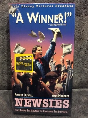 Newsies (VHS, 1992) Christian Bale  Disney *Sealed* Foto 1 de 4