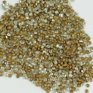204 23 *** 60 strass anciens (années 60) fond conique 2,3mm JONQUIL (jaune pâle) - Photo 1/2