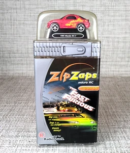 Zip Zaps Micro RC 1995 Mazda RX-7 Fast and Furious Red SEALED - Picture 1 of 9