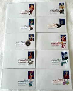 US 5213-5222 DISNEY VILLAINS (set of 10) DCP FDC 2017 - Forever Stamps - Picture 1 of 3