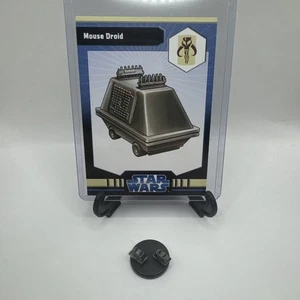 Star Wars Minis WOTC Imperial Entanglements Maus Droide mit Karte - Bild 1 von 2