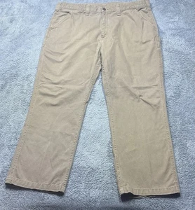 Carhartt Hose Herren 42x30 Beige Relaxed Fit Work Carpenter Cargo B324 DKH - Bild 1 von 13