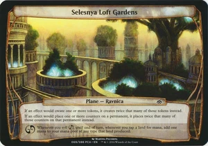 Selesnya Loft Gardens - Oversized - Planechase Anthology # MTG Magic The Gatheri - Picture 1 of 1