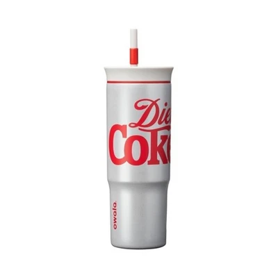 COCA-COLA Owala 24oz Special Edition Classic Diet Coke Stainless Steel Straw Tumbler