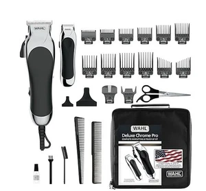 Wahl Clipper Deluxe Chrome Pro coupe cheveux et barbe 79524-5201M - Photo 1/7