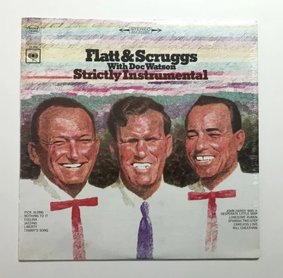 FLATT & SCRUGGS with DOC WATSON: Strictly Instrumental (Vinyl LP  Record Sealed) - Image 1 of 3