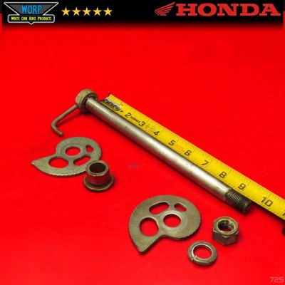ESPACIADOR AJUSTADOR CADENA PERNO EJE TRASERO HONDA XR500R 1983 ORIGINAL FABRICANTE DE EQUIPOS ORIGINALES 83-84 Foto 1 de 4