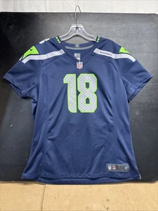 NFL Seattle Seahawks Sidney Rice #18 Mujer’s NIKE Jersey XL Azul - Imagen 1 de 12