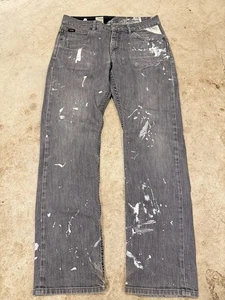 Vintage Volcum Paint Splatter Painter Jeans Black Men’s 32x30 - Picture 1 of 10