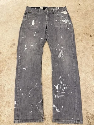 Vintage Volcum Paint Splatter Painter Jeans Black Men’s 32x30 - Image 1 of 4