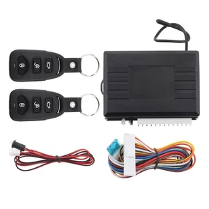 12V Car Vehicle Burglar Alarm Security System Remote Start Push Button Keyless - Picture 1 of 12