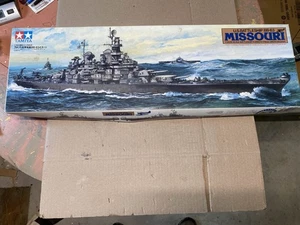 Tamiya 1/350 U.S. Battleship  BB-63 Missouri Model Kit #78008 - Picture 1 of 3