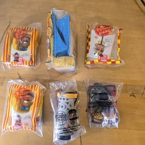 Lote de 9 Juguetes Sellados Burger King M&M's - Figuras Promocionales Club Infantil Años 2000 Comida Rápida - Imagen 1 de 7