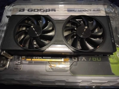 EVGA NVIDIA GeForce GTX 760 Superclocked 2GB 256GB GDDR5 PCIe 3.0 Graphics Card - Image 1 of 3