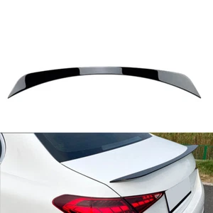 Rear Trunk Spoiler Wing Fit Mercedes-Benz C-Class W206 2022-2023 Black - Picture 1 of 5