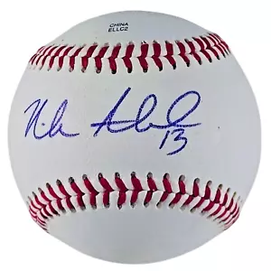 Nick Ahmed Signed Baseball AZ Diamondbacks SF Giants Autograph Proof Photo - Picture 1 of 8