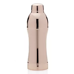 Towle Living Modernist Copper Plated 18/10 Stainless Steel Cocktail Shaker - Picture 1 of 7