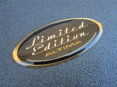 Etiqueta emblema insignia logotipo calcomanía compatible con Nissan Altima GXE 1996 1997 edición limitada NUEVO Foto 1 de 4