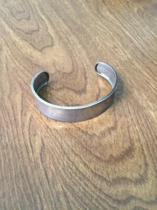 Sterling Silver T8-173 Cuff Bracelet Mexico - Picture 1 of 4