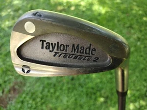 TaylorMade Ti Bubble 2 Mazza da golf rigida singola 4 ferro grafite bolla 2 S-90 - Foto 1 di 12