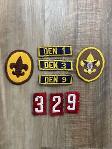 Collection Assorted BSA Boy Scout and Cub scout patches Including Eagle