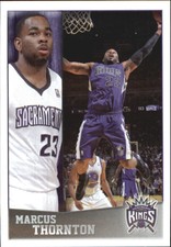 2013-14 Panini Stickers Sacramento Kings Basketball Card #302 Marcus Thornton