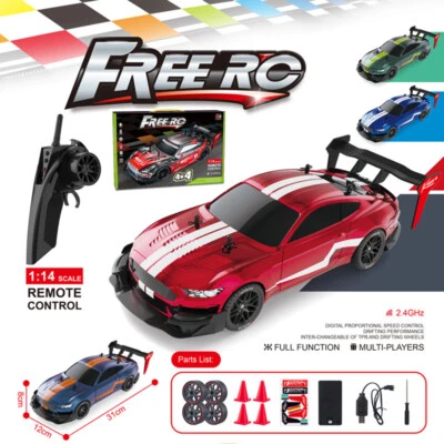 1:14 4WD RC Rennauto 2.4G Drift Auto 50KM/H Hochgeschwindigkeits RC Auto - Bild 1 von 4