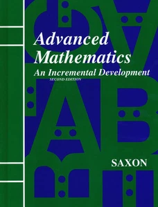 Saxon Homeschool Advanced Math Home Study Kit 2nd Edition - Picture 1 of 3