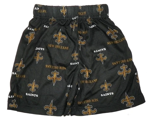 NFL New Orleans Saints Boy's 4-7 Pajama Shorts Cover