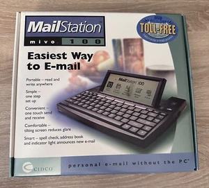 Vintage MailStation Mivo 100 Personal Email Portable System DET1- 01 - Picture 1 of 4