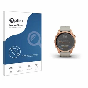 Optic+ Nano Glass Screen Protector for Garmin Fenix 7S Solar - Picture 1 of 3