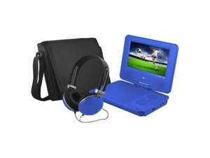 Ematic EPD707BU EPD707 Portable DVD Player - 7" Display - 480 x 234 - Blue - Picture 1 of 2
