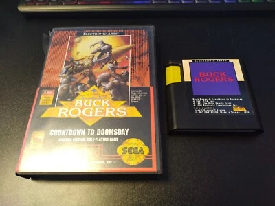 A4 Buck Rogers: Countdown to Doomsday (Sega Genesis) No Manual in Box - Image 1 of 4