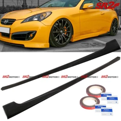 Kit de carrocería divisor de labios PU faldón lateral cupé para Hyundai Genesis 2010-2012 Foto 1 de 3