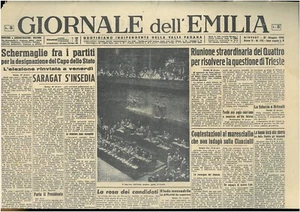 Giornale dell’Emilia 27 giugno 1946  Giornali della Repubblica   - Picture 1 of 1