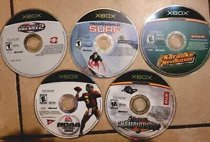 Original Xbox Games Lot Of 5 Bundle Sports NCAA Football 2004 - Picture 1 of 1