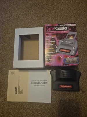 Datel N64 Game Booster Adapter Gameboy on Nintendo 64 CIB rare  - Image 1 of 4