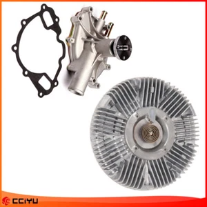 Water Pump & Fan Clutch for 87-96 Ford F-250 E-150 Econoline V8 5.0L 5.8L E&F - Picture 1 of 24