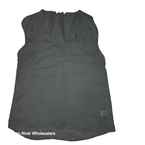 Stella Luce Sleeveless Top Casual Blouse Everyday Tank Black Size L - Picture 1 of 7