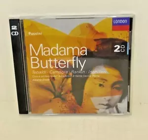 Vintage 1993 Madama Butterfly 2 Music CDs Set Tebaldi Campora Rankin Complete - Foto 1 di 4