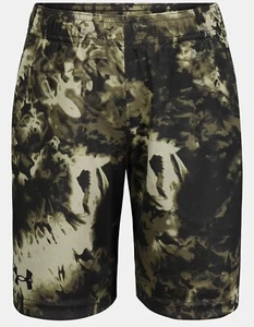 Little Boys UA Velocity Shorts Marine OD Green / Black Under Armour Size 4 - Picture 1 of 3